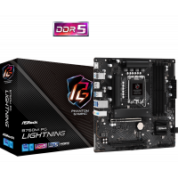 Материнская плата ASRock B760M PG LIGHTNING LGA1700 4xDDR5 4xSATA 3xM.2 HDMI DP mATX