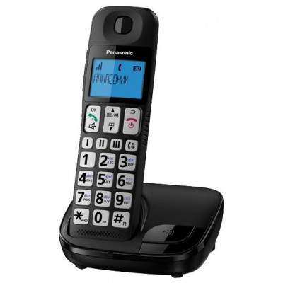 Радиотелефон PANASONIC KX-TGE110 (UCB) Черный