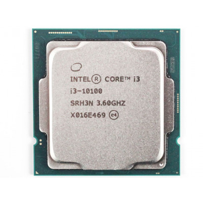 CPU Intel Core i3-10100 3,6GHz (4,3GHz) 6Mb 4/8 Core Comet Lake  Intel® UHD 630 65W FCLGA1200 Tray
