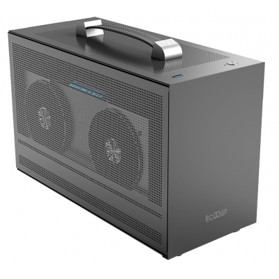 Корпус PCCooler I100 PRO MESH GY  ITX USB3.0 1x3.5