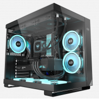 Корпус PCCooler C3T500 ARGB BK ATX/MATX/ITX USB3.1 Gen 2 Type-C USB3.0 USB2.0 Black