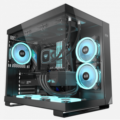 Корпус PCCooler C3T500 ARGB BK ATX/MATX/ITX USB3.1 Gen 2 Type-C USB3.0 USB2.0 Black