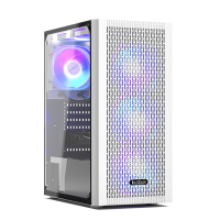 Корпус PCCooler MA100 MESH WH ATX/M-ATX/ITX USB3.0, 2xUSB2.0 White
