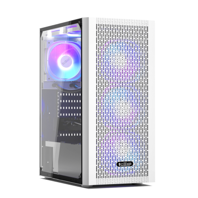 Корпус PCCooler MA100 MESH WH ATX/M-ATX/ITX USB3.0, 2xUSB2.0 White