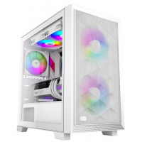 Корпус PCCooler C3D310 WH ARGB mATX/ITX USB3.0, 2xUSB2.0 White