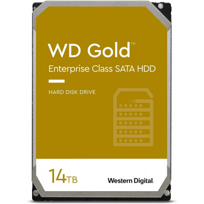 Жесткий диск повышенной надежности HDD 14Tb Western Digital Gold WD141KRYZ SATA3 3,5