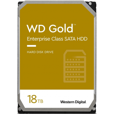 Жесткий диск повышенной надежности HDD 18Tb Western Digital GOLD SATA3 3,5