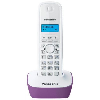 Радиотелефон PANASONIC KX-TG1611 (RUF) Сиреневый