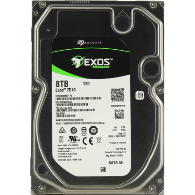 Корпоративный жесткий диск  8Tb Seagate EXOS 7E10 SATA3 3.5
