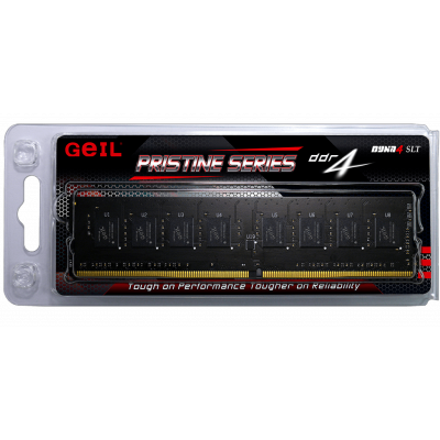 Оперативная память  4GB DDR4 2400Mhz GEIL PC4-19200 PRISTINE SERIES GP44GB2400C17SC