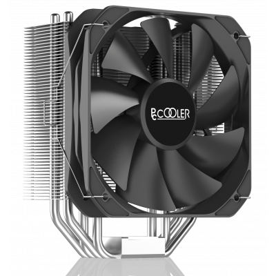 Вентилятор для процессора PCCooler PALADIN 400 TDP 235W 4-pin 115X/1200/1700/1851/AM4/AM5 Черный