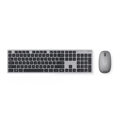 Клавиатура и манипулятор Asus W5000 Wireless Keyboard and Mouse Set Grey (90XB0430-BKM330)