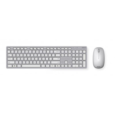 Клавиатура и манипулятор Asus W5000 Wireless Keyboard and Mouse Set White (90XB0430-BKM3D0)