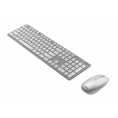 Клавиатура и манипулятор Asus W5000 Wireless Keyboard and Mouse Set White (90XB0430-BKM3D0)