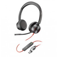 Наушники Poly Blackwire 8225 Stereo USB-C Headset +USB-C/A Adapter (8X223AA)